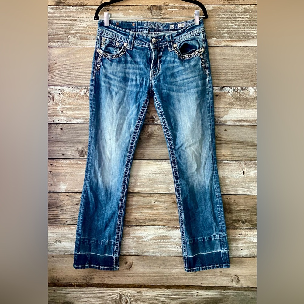Miss Me Aztec Bootcut Jeans 30
